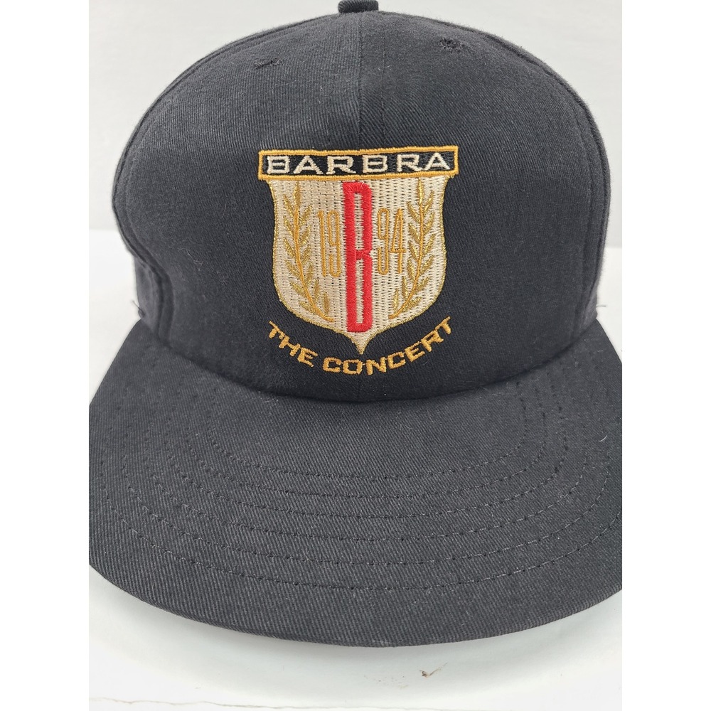 Vintage 1994 Barbra Streisand The Concert Tour Strapback Hat 90s Music Retro